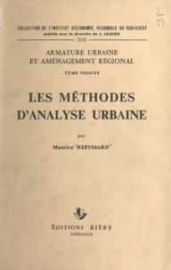 Les méthodes d'analyse urbaine