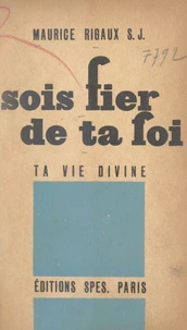 Sois fier de ta foi
