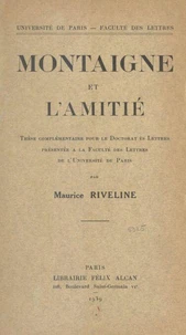 Montaigne et l'amitié