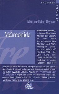 Maurice-Ruben Hayoun - Maïmonide.