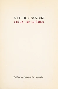Choix de poèmes