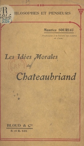Les idées morales de Chateaubriand