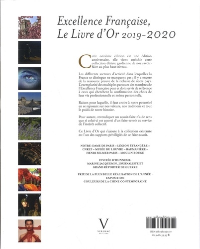 Excellence française. Le livre d'or  Edition 2019-2020