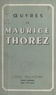 Maurice Thorez - Œuvres de Maurice Thorez (1) - Livre deuxième (1930-juin 1931).