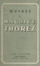 Maurice Thorez - Œuvres de Maurice Thorez. Livre deuxième (2). Juin 1931-février 1932.
