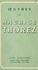 Œuvres de Maurice Thorez. Livre cinquième (23). Novembre 1946-juin 1947