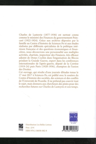 Charles de Lasteyrie. Un politique et un financier en République (1877-1936)