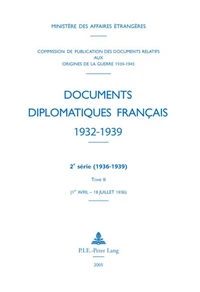 Documents diplomatiques français 1936