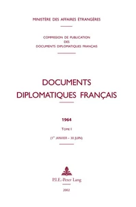 Documents diplomatiques français 1964