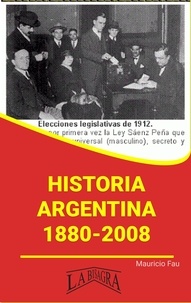  MAURICIO ENRIQUE FAU - Historia Argentina, 1880-2008 - RESÚMENES UNIVERSITARIOS.