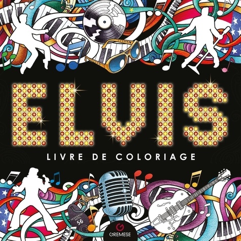 Elvis. Livre de coloriage