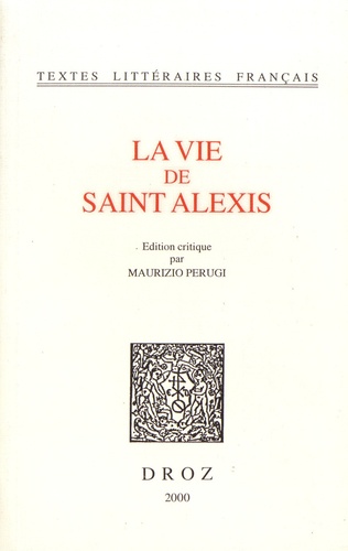 La vie de saint Alexis