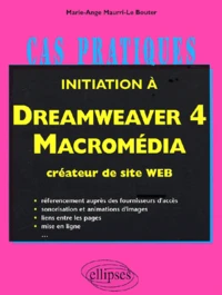 Initiation A Dreamweaver 4 Macromedia. Createur De Site Web