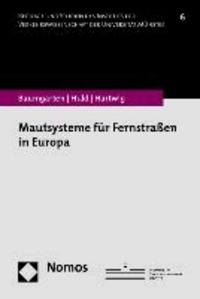 Mautsysteme für Fernstraßen in Europa.