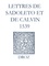 Recueil des opuscules 1566. Lettres de Sadoleto et de Calvin (1539)