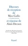 Max Gallo et Alain Decaux - Discours de réception à l'Académie française.