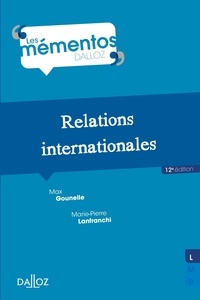 Max Gounelle et Marie-Pierre Lanfranchi - Relations internationales.