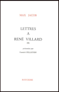 Lettres à René Villard
