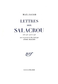 Max Jacob - Lettres aux Salacrou.