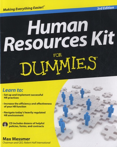 Max Messmer - Human Resources Kit for Dummies. 1 Cédérom