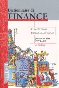 Coachingcorona.ch Dictionnaire de finance. 2ème édition Image