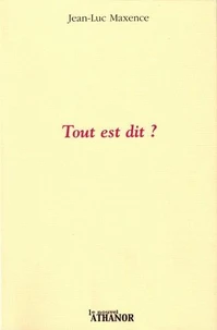 Tout est dit ?