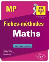 Téléchargement gratuit du livre de partage Maths MP FB2 DJVU par Maxime Bailleul, Jean-Paul Bonnet, Franck Nguyen Van Sang, Denis Petrequin (French Edition) 9782340033283