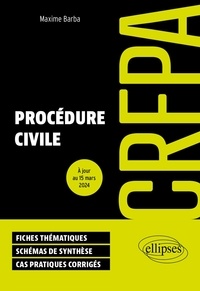 Maxime Barba - Procédure civile - CRFPA 2024.