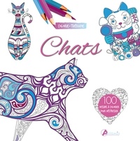 Chats - 100 dessins à colorier pour déstresser.pdf