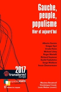 Maxime Benatouil et Dominique Crozat - Gauche, peuple et populisme - Hier et aujourd'hui.
