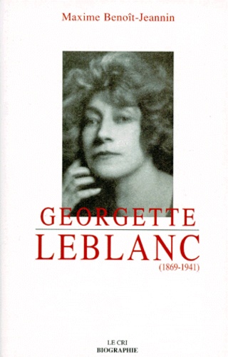 Maxime Benoît-Jeannin - Georgette Leblanc (1869-1941).