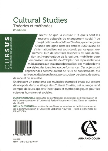 Cultural Studies. Théories et méthodes 2e édition