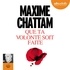 Maxime Chattam - Que ta volonté soit faite.