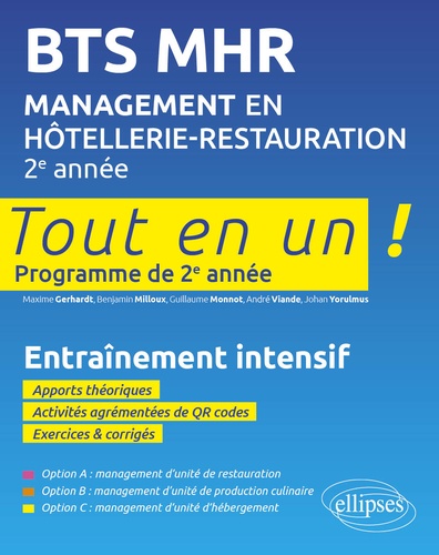 Management en Hôtellerie-Restauration BTS 2e année