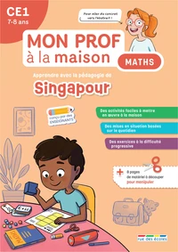 Maths Singapour CE1 Mon prof à la maison