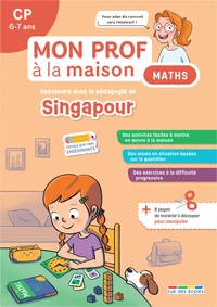Maths Singapour CP Mon prof à la maison