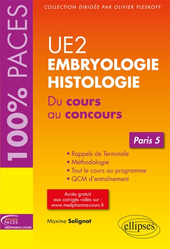 UE2  Embryologie, Histologie (Paris 5)