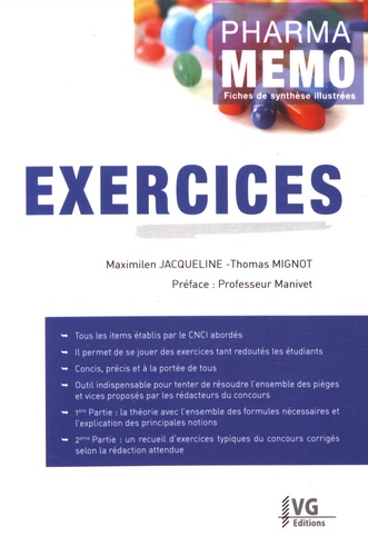 Maximilien Jacqueline et Thomas Mignot - Exercices.