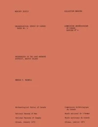 Archaeology of the Lake Harbour District, Baffin Island