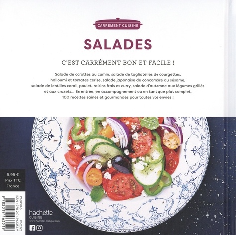 Salades. 100 recettes de gourmandes pour se faire du bien