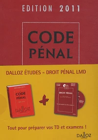 Pack Dalloz Code Pénal 2011