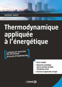 Thermodynamique appliquée à l’énergétique