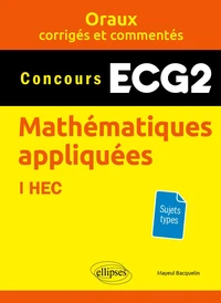 Mathématiques appliquées. ECG2