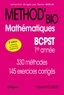 Mayeul Bacquelin - Mathématiques BCPST 1re année.