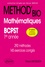 Mathématiques. BCPST 1re année. Méthod'Bio. 292 méthodes. 145 exercices corrigés 3e édition