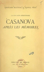La fin d'un aventurier