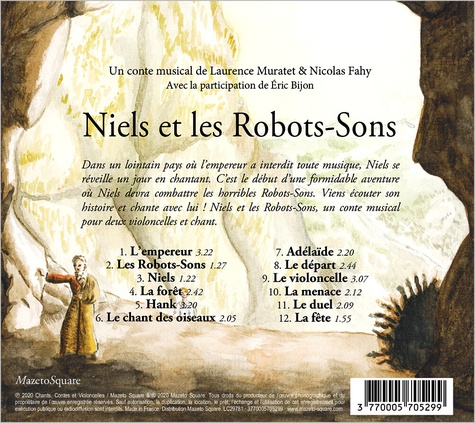 Niels et les Robots-Sons  1 CD audio