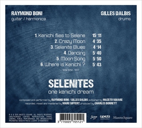 Selenites. One Kenichi dream  1 CD audio
