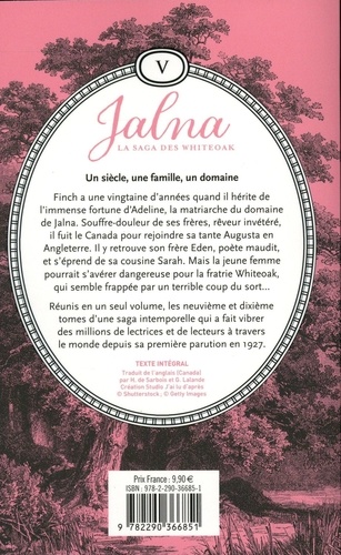 Jalna : La saga des Whiteoak Tome 5 Finch Whiteoak ; Le maître de Jalna