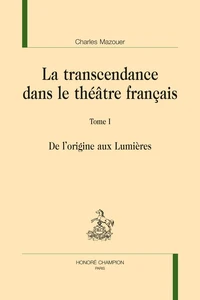 La transcendance dans le théâtre français